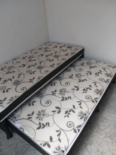 Cama solteira dupla 340