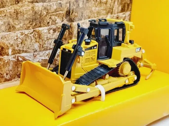 Trator Esteira Caterpillar Die-cast Masters 1/64 (caixa)