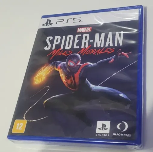Spider Man Miles Morales Ps5 Mídia Física (Lacrado)