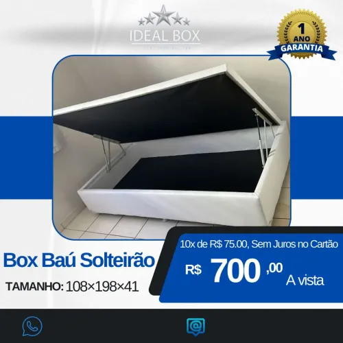 Box Baú Solteirão - 108x198x41