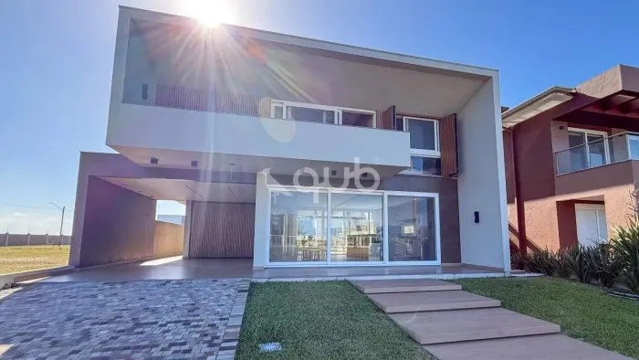 Sobrado à venda, 4 quartos, 4 suítes, 2 vagas, Condomínio Atlântico Villas Club - Osório/R