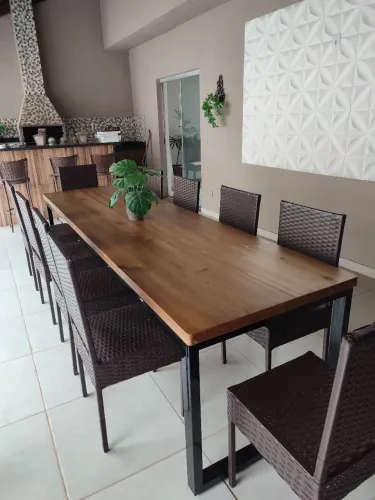 Mesa de Jantar Industrial