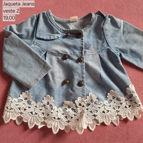 Jaqueta Jeans tamanho 2 