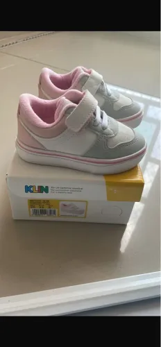 Tênis Klin infantil TAM 20 Rosa