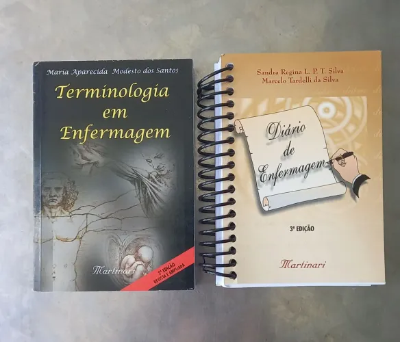 Livros de Enfermagem - Terminologia e Diário