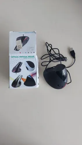 Mouse óptico vertical