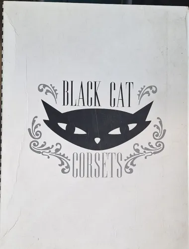 Corset Black Cat