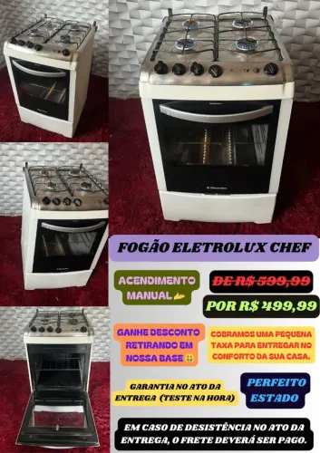 Fogão Eletrolux chef