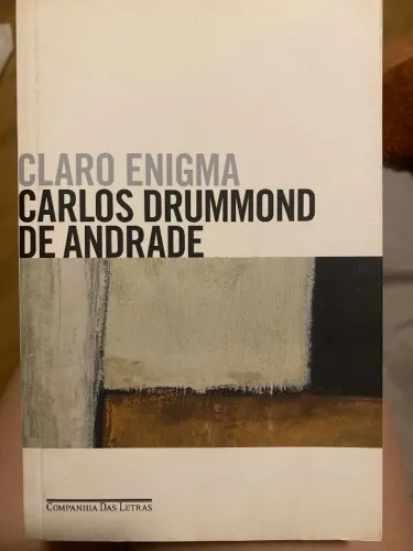 Livro Claro enigma - Carlos Drummond de Andrade