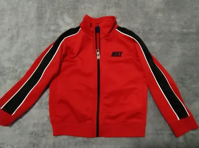 Agasalho Nike Infantil Original, tamanho 2 anos (31x39cm), com opção de Brasão do Flamengo