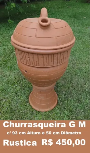 Churrasqueira de Barro, forno e bafeira