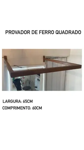 Arco de provador em ferro 