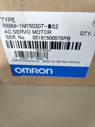Motor Servo AC OMRON R88M-1M75030T-DS2
