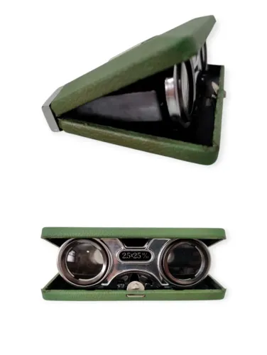 Antigo Binóculo Retrô Ópera Teatro Japonês 2,5x Fixed Focus