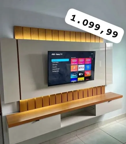 Painel home tv até 55 frete gratis entrego hoje R$ 1099,99 a vista