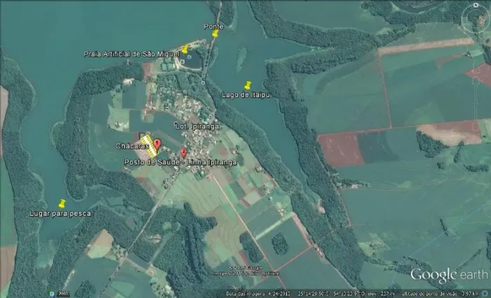 CHÁCARA PRÓXIMO A PRAINHA EM SÃO MIGUEL DO IGUAÇU