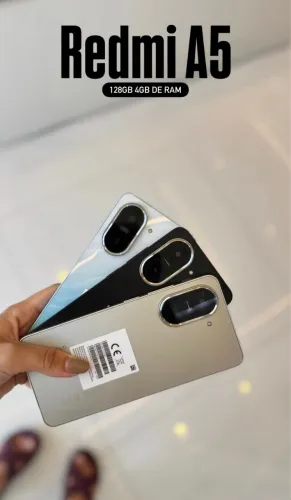 Redmi A5 128GB 04GB DE RAM NOVO Entregamos Grátis Capa Película 