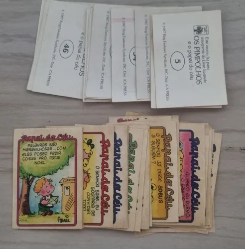 Lote - 31 Figurinhas - Os Pimpolhos - 1984 - Ed.Abril - Nunca Colada