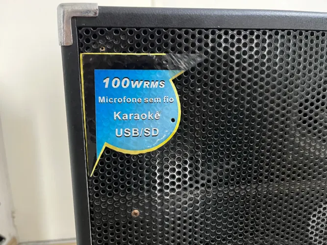 Caixa de Som Acústica 100 wrms