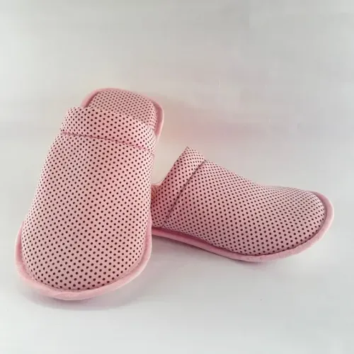 Pantufa Chinelo de Quarto Estampado Rosa Unissex Estilo e Conforto em Casa - M (37/38)