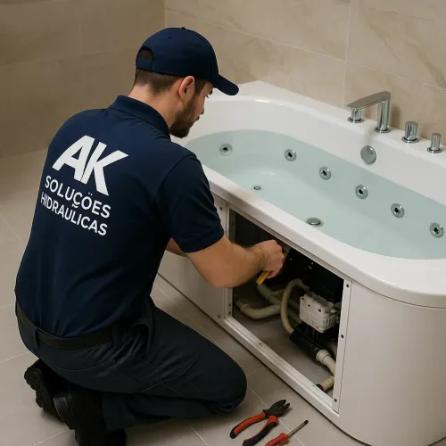 Banheira, hidromassagem, SPA, Ofurô. manutenção e reparos