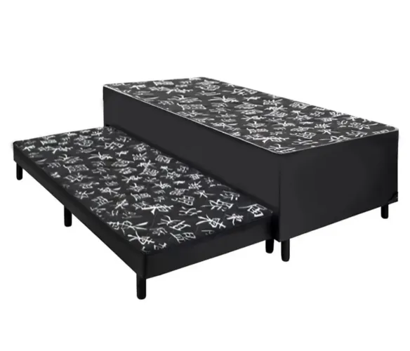 Cama solteiro com auxiliar novas