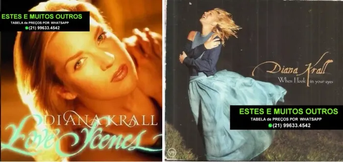 6 Cds da Diana Krall.  
