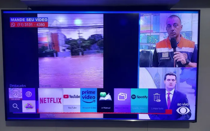 Tv Samsung 55" UN55J5500 