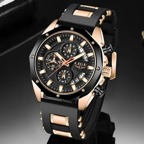 Relógio de pulso Masculino Analógico Fashion Casual Marca De Luxo