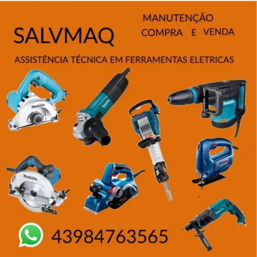 Assistência técnica em ferramentas