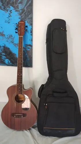 Baixo acústico Baixolão Giannini - Excelente estado! Aceito Troca!