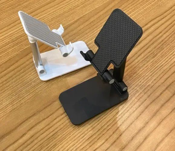 Suporte Ergonômico Dobravel Portátil Celular Ajustável Mesa