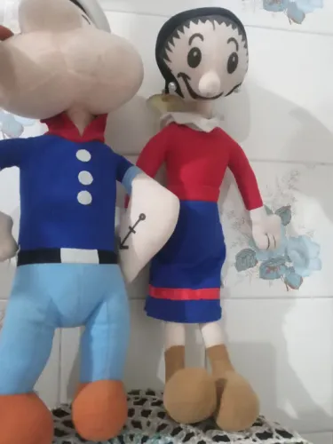 Pelúcia Popeye e Olívia -DÊ SUA OFERTA!!
