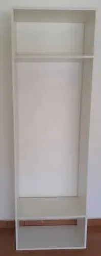 Estante branca MDF (1 módulo)