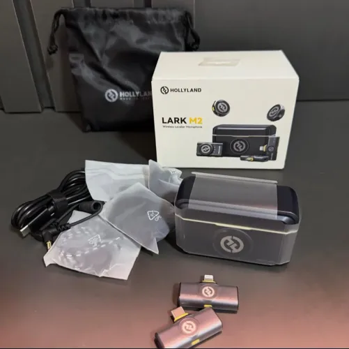Microfone Sem Fio Hollyland Lark M2 Original Lacrado Garantia