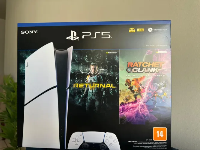PS5 Slim novo com garantia - Playhouse