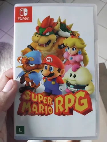 Jogo Super Mario RPG Nintendo Switch mídia física 