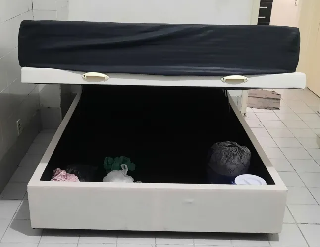 Cama Box Base Baú Novo