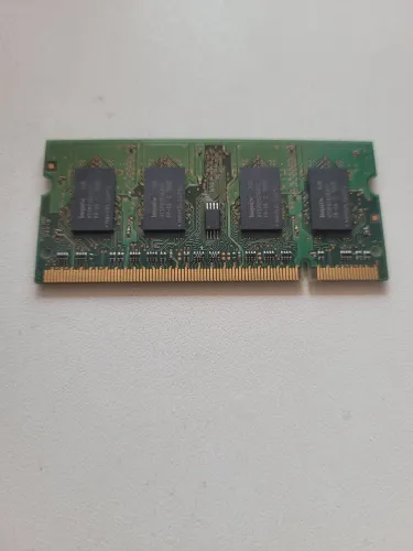 5 pente memória ddr2 1gb notebook