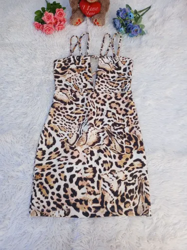 Vestido Leopardo