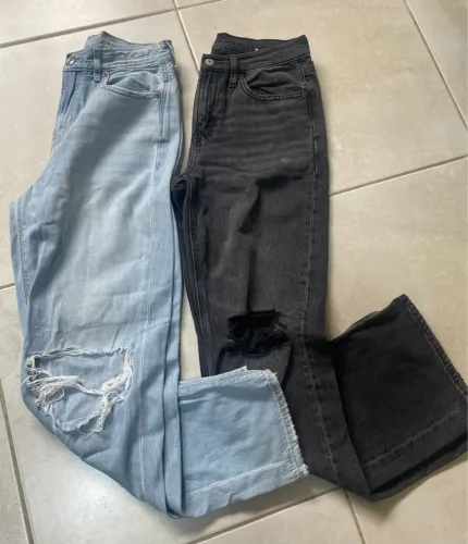 Lote de 2 Calças Jeans American Eagle- Tam. 38/40