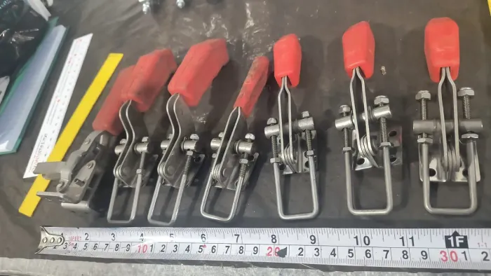 Grampo Tensor Fecho Rápido Lote 7 PCs 