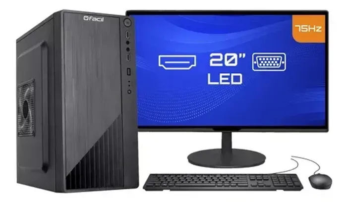 Computador Completo I5 3º G 8gb Hd Ssd 240gb Monitor Hdmi