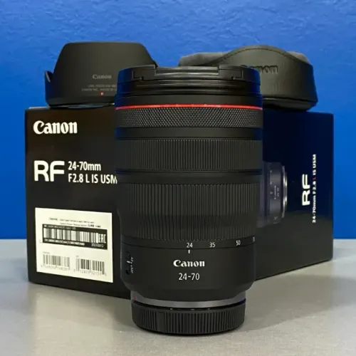 【元箱あり】Canon EF24-70mm F2.8L II USM Lente Canon RF 24-70mm f/2.8 L IS USM - Lente Profissional