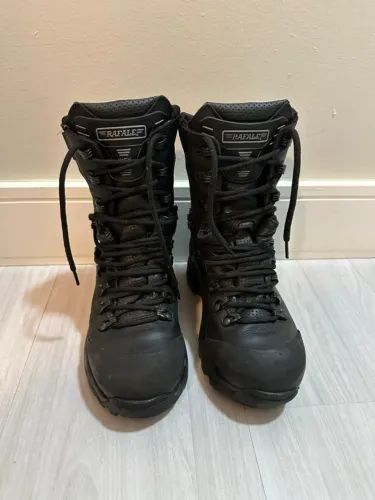 Coturno / Bota Tático / Tática Impermeável Preta, tamanho 34