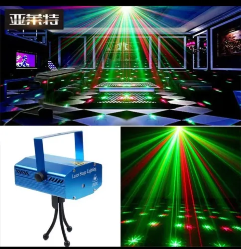 Iluminação de palco a laser para festa