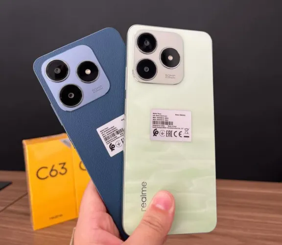 Realme C63 - Muito Espaço! 256Gb/8Ram- Novo na Caixa