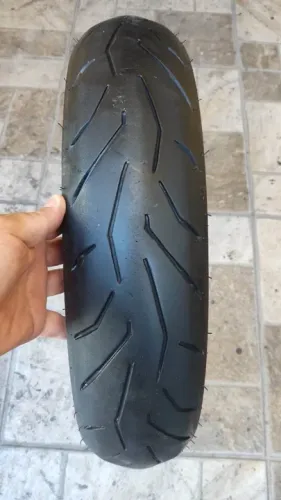 Pneu usado Pirelli Diablo Rosso2 (Riscadinho) 110/70-17