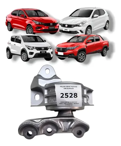 Calço Coxim Motor Direito Fiat Argo/uno/strada/cronos 1.3 24