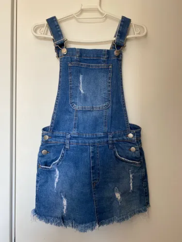 Jardineira Jeans (short/saia) Renner TAM PP